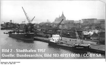 Stadthafen 1957